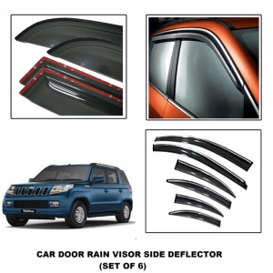 car-silver-line-door-visor-mahindra-tuv-300